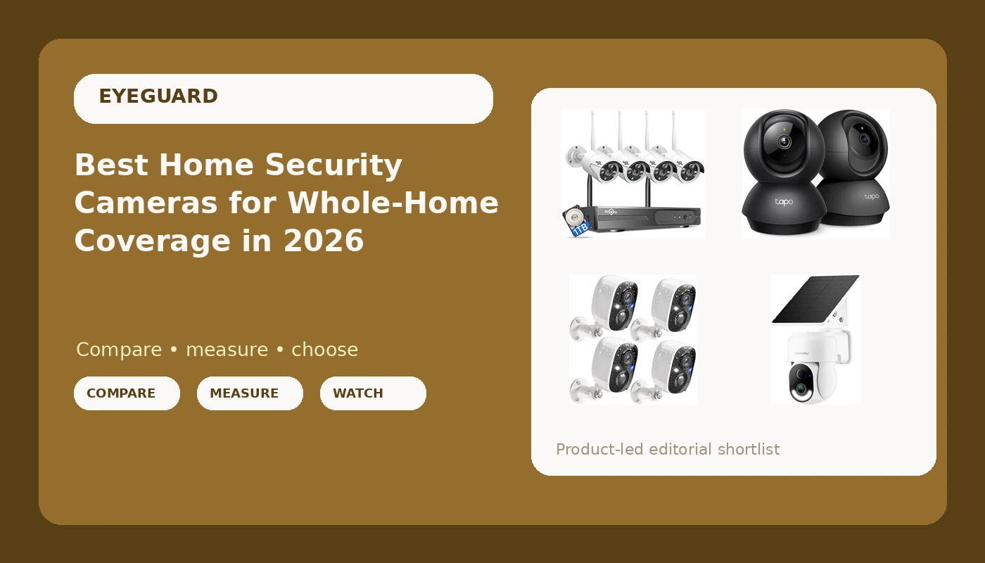 Best Home Security Cameras for Whole-Home Coverage in 2026