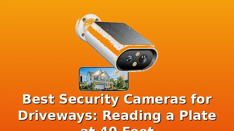 Best Security Cameras for Driveways: Reading a Plate at 40 Feet - EyeGuard review with measurements and honest opinion