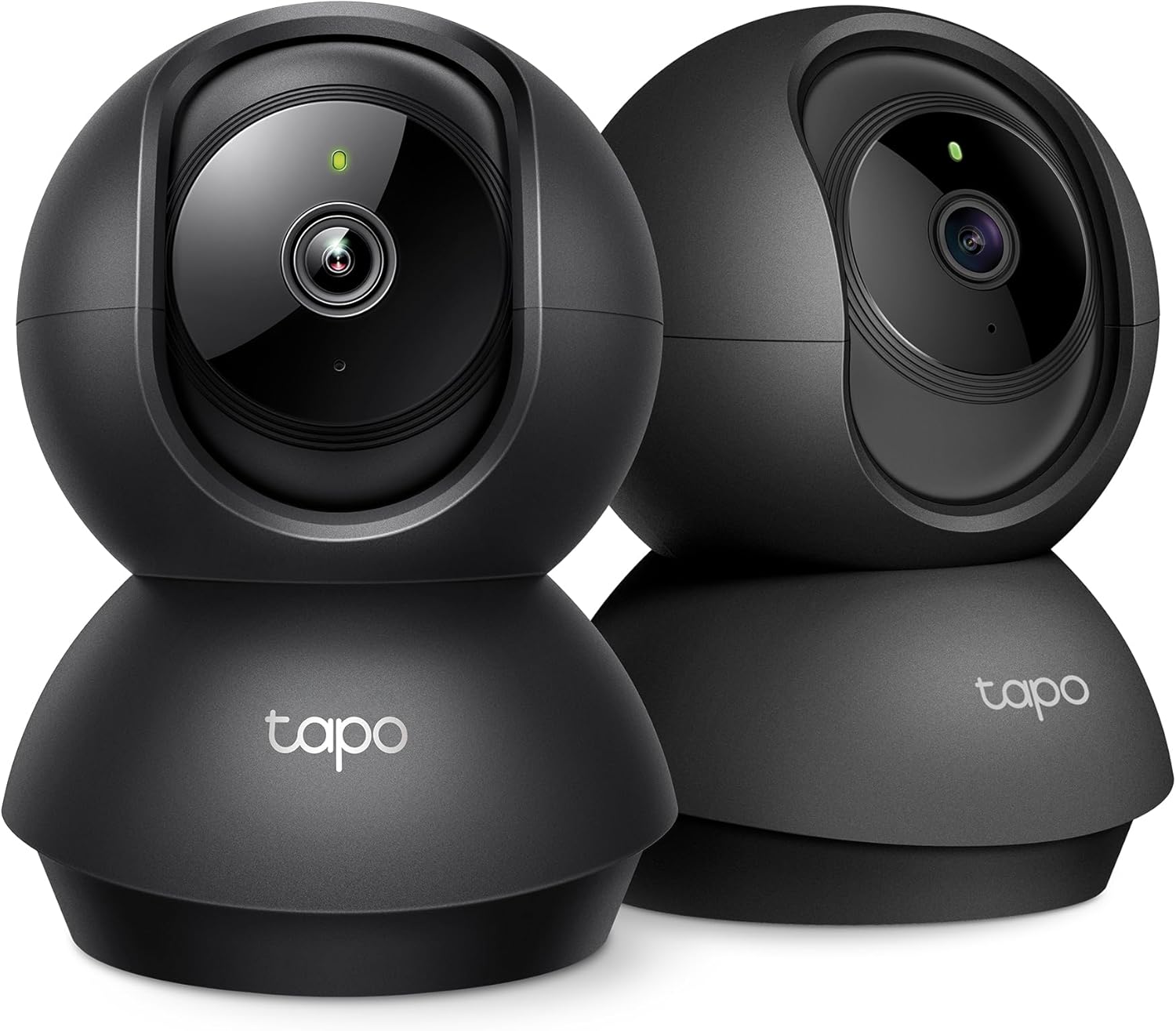 Tapo 2K Pan Tilt Security Camera for Baby Monitor, Dog Camera, C211(2-Pack)