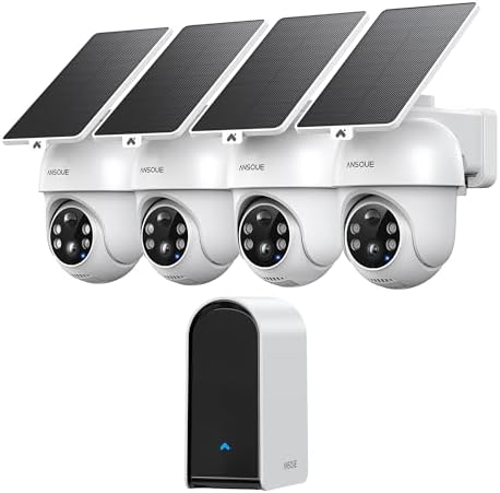 ANSQUE 4-Cam Solar Kit (B0D7Z97Q48)