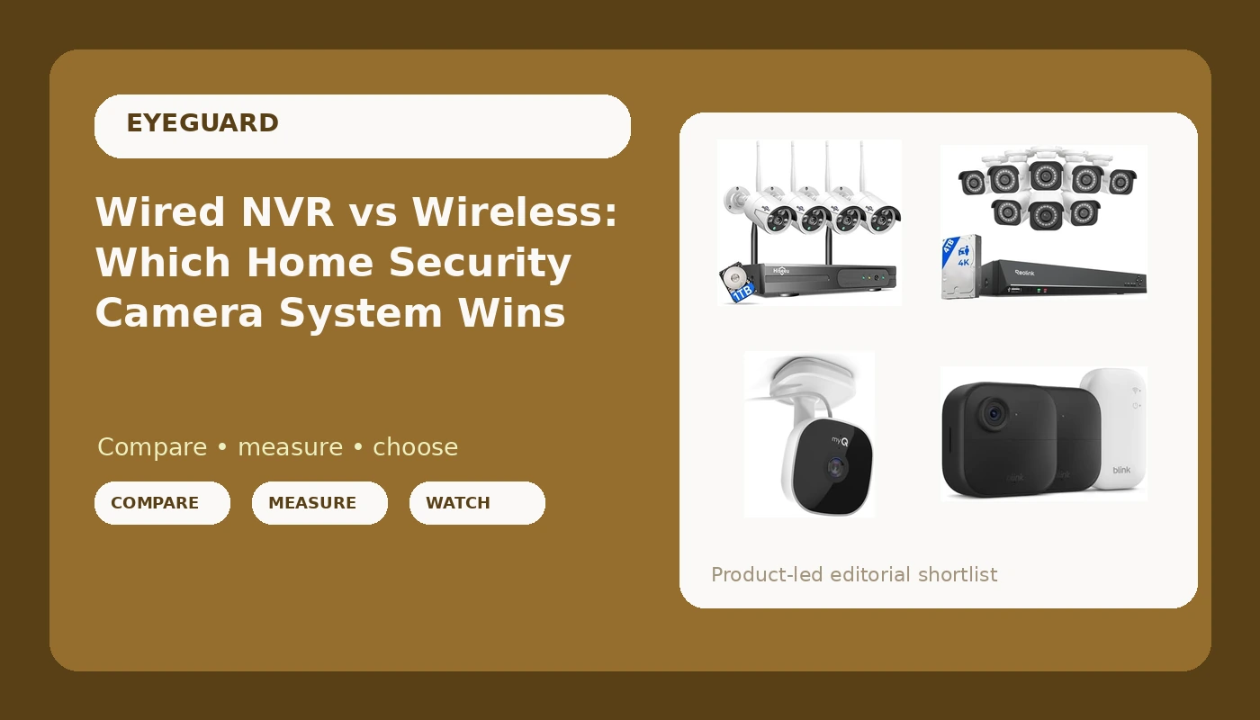 Wired NVR vs Wireless: Which Home Security Camera System Wins
